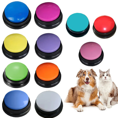 Recordable Button Pet Toy