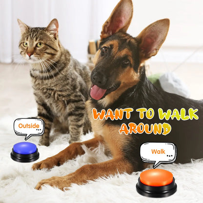 Recordable Button Pet Toy